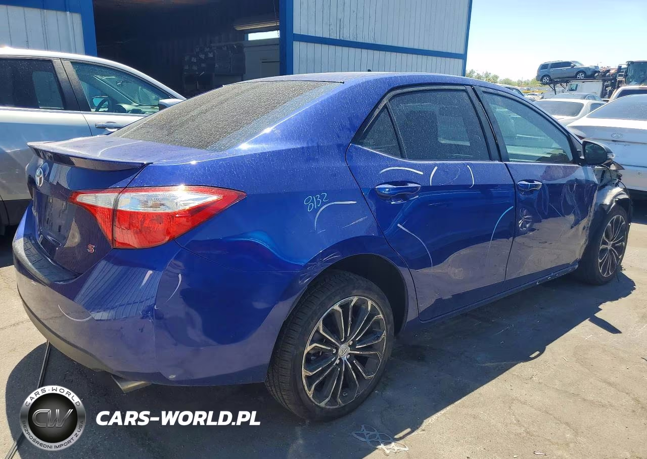 2014 Toyota Corolla S Plus VIN:2T1BURHE2EC091822 - 3