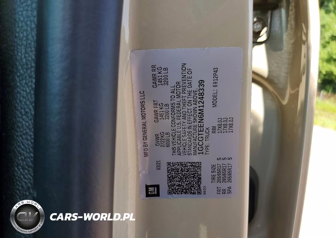 2021 Chevrolet Colorado Zr2 VIN:1GCGTEEN6M1248339 - 12