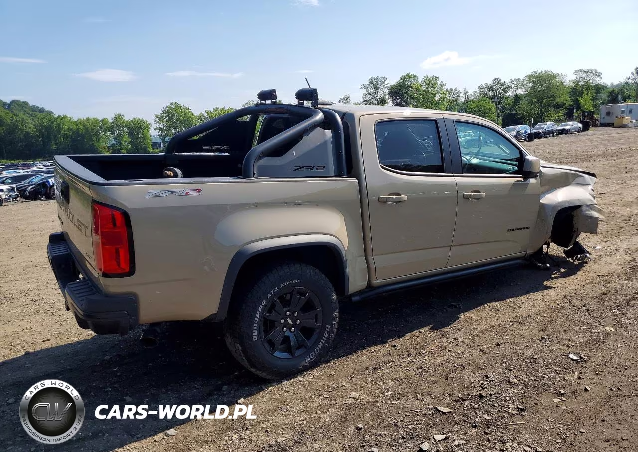 2021 Chevrolet Colorado Zr2 VIN:1GCGTEEN6M1248339 - 3
