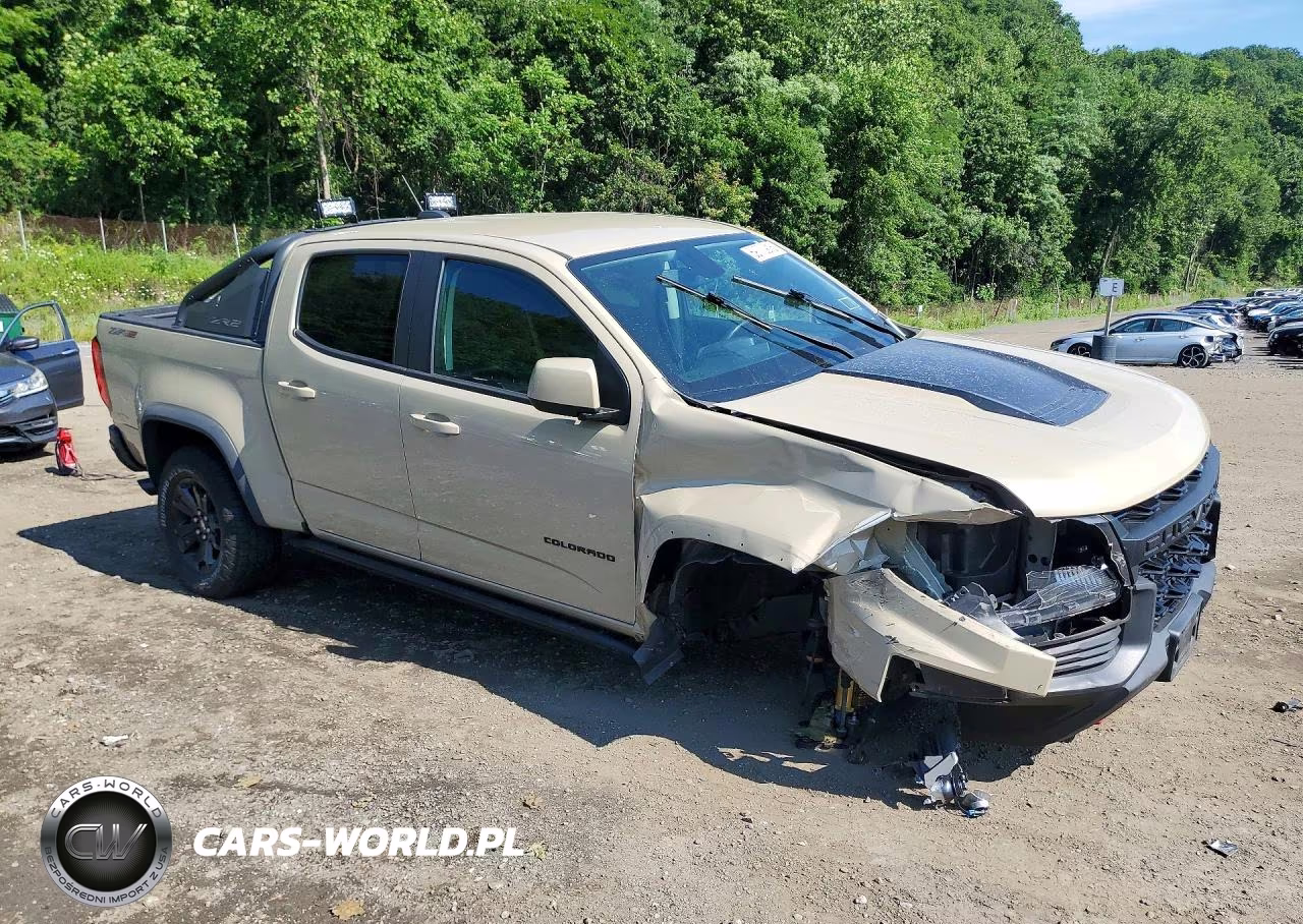 2021 Chevrolet Colorado Zr2 VIN:1GCGTEEN6M1248339 - 4
