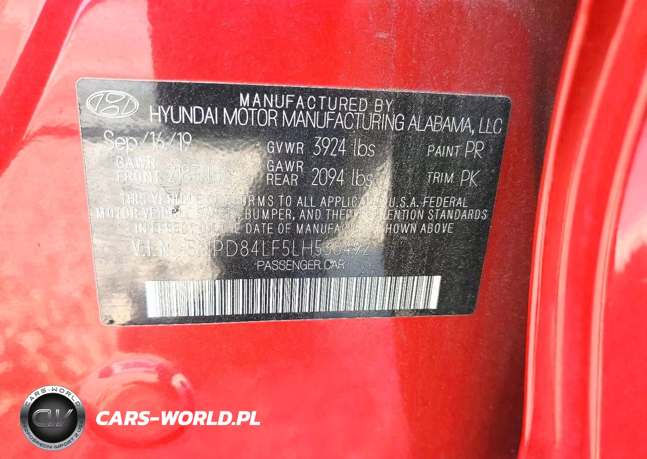 2020 Hyundai Elantra Sel VIN:5NPD84LF5LH538492 - 13