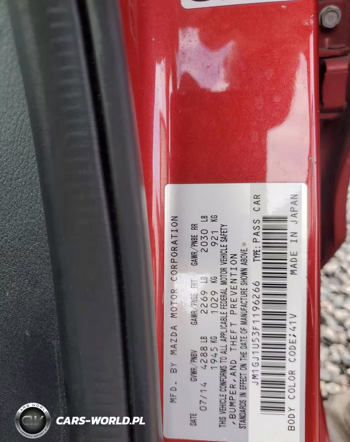 2015 Mazda 6 Sport VIN:JM1GJ1U53F1196266 - 12