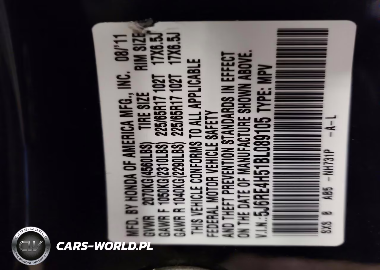 2011 Honda Cr-V Ex VIN:5J6RE4H51BL089105 - 13