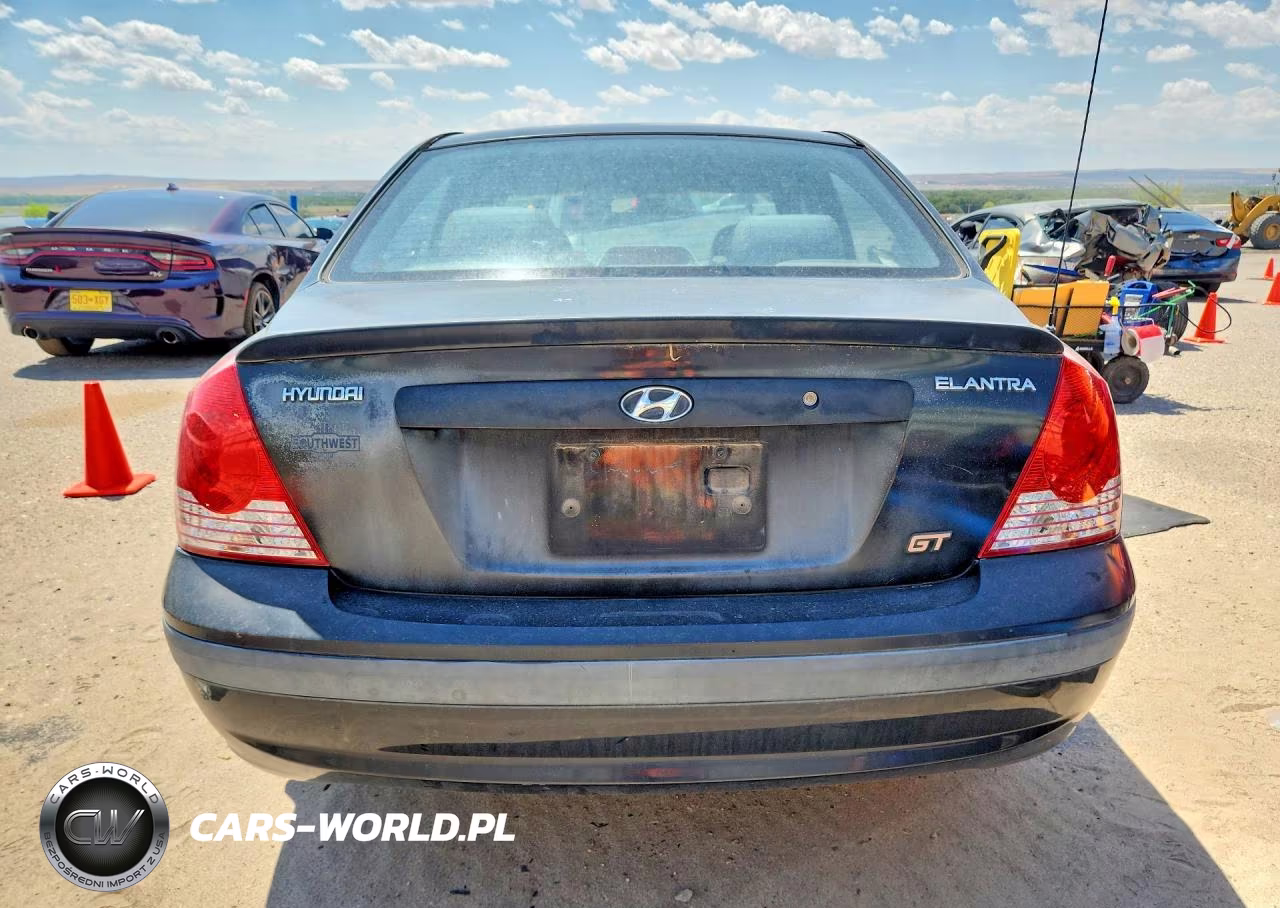 2005 Hyundai Elantra Gls VIN:KMHDN46D05U020023 - 6