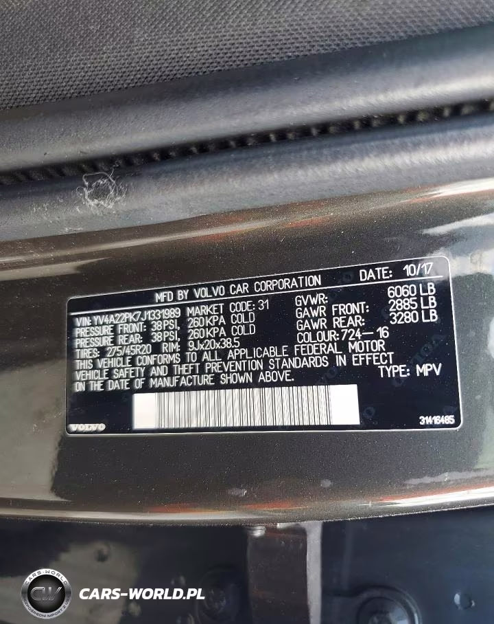 2018 Volvo Xc90 T6 VIN:YV4A22PK7J1331989 - 13