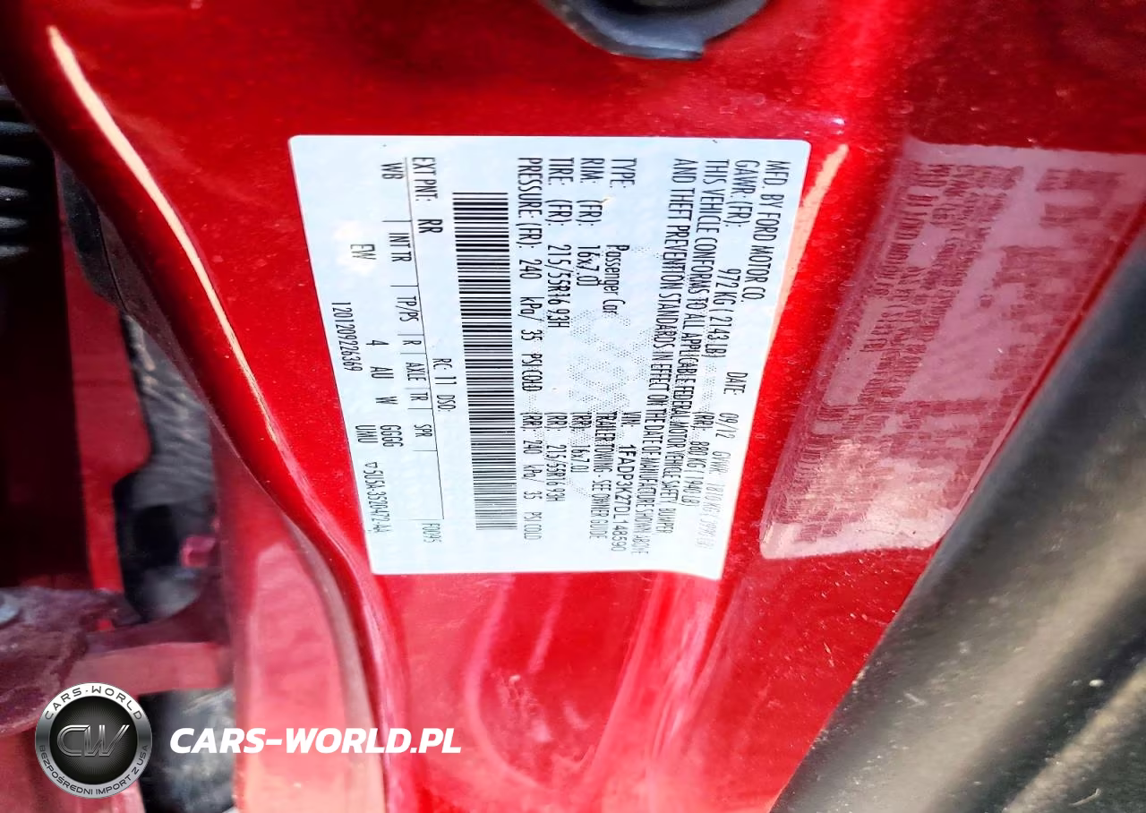 2013 Ford Focus Se VIN:1FADP3K27DL148590 - 12