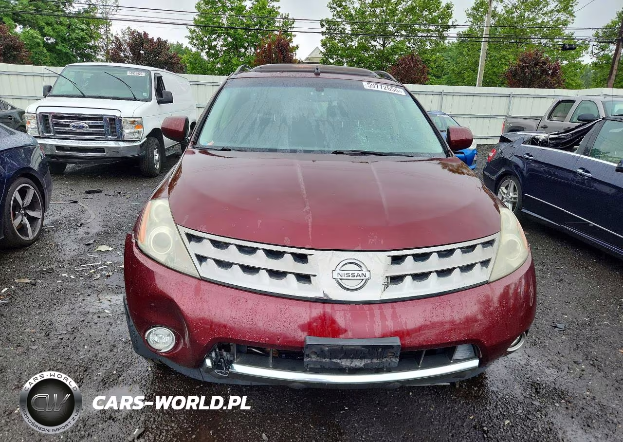 2007 Nissan Murano S VIN:JN8AZ08W87W651844 - 5