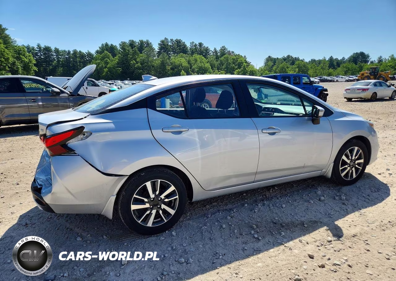 2021 Nissan Versa Sv VIN:3N1CN8EV5ML893117 - 3