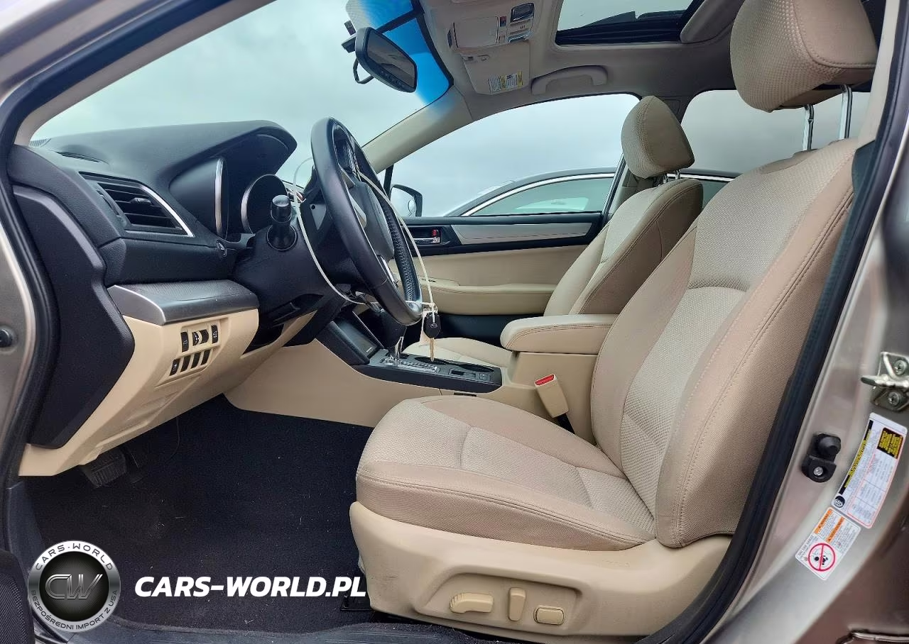 2017 Subaru Outback 2.5I Premium VIN:4S4BSADC8H3367747 - 7