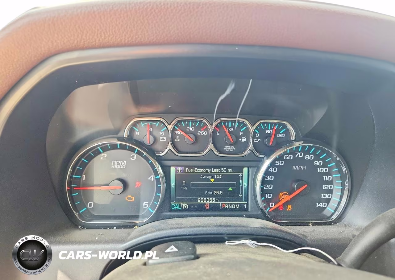 2015 Chevrolet Silverado K2500 High Country VIN:1GC1KXE81FF563683 - 9