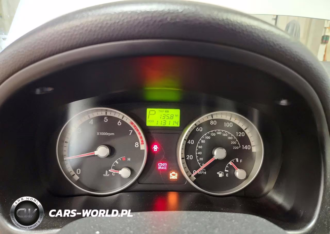 2008 Hyundai Accent Gls VIN:KMHCN46C88U220767 - 9