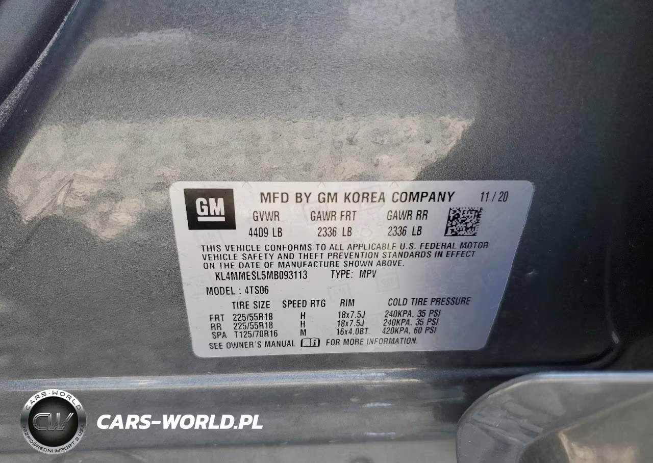 2021 Buick Encore Gx Select VIN:KL4MMESL5MB093113 - 14