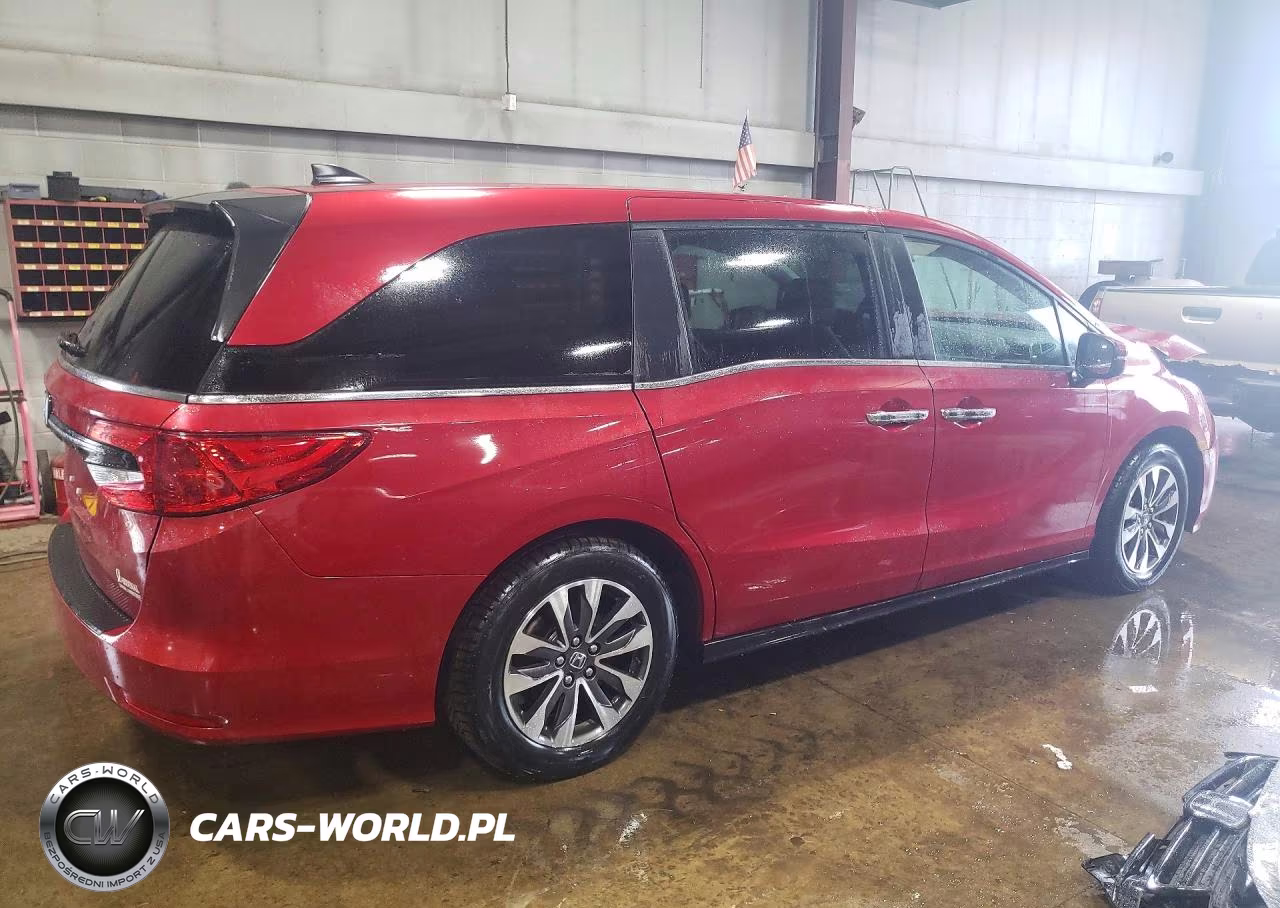 2021 Honda Odyssey Exl VIN:5FNRL6H70MB041044 - 3