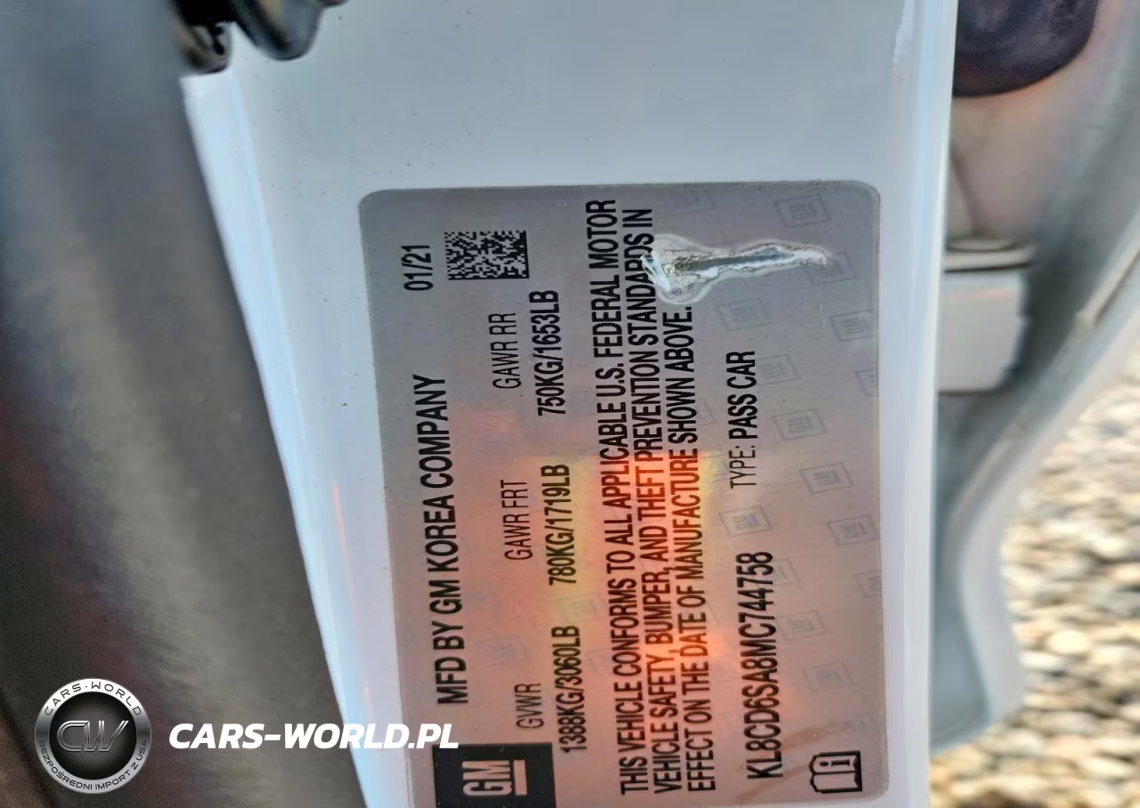 2021 Chevrolet Spark 1Lt VIN:KL8CD6SA8MC744758 - 12