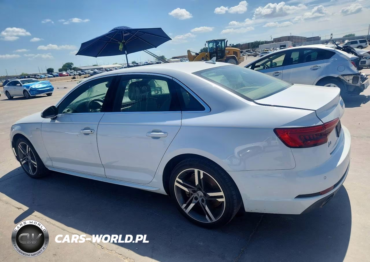 2017 Audi A4 Premium Plus VIN:WAUENAF44HN025213 - 2