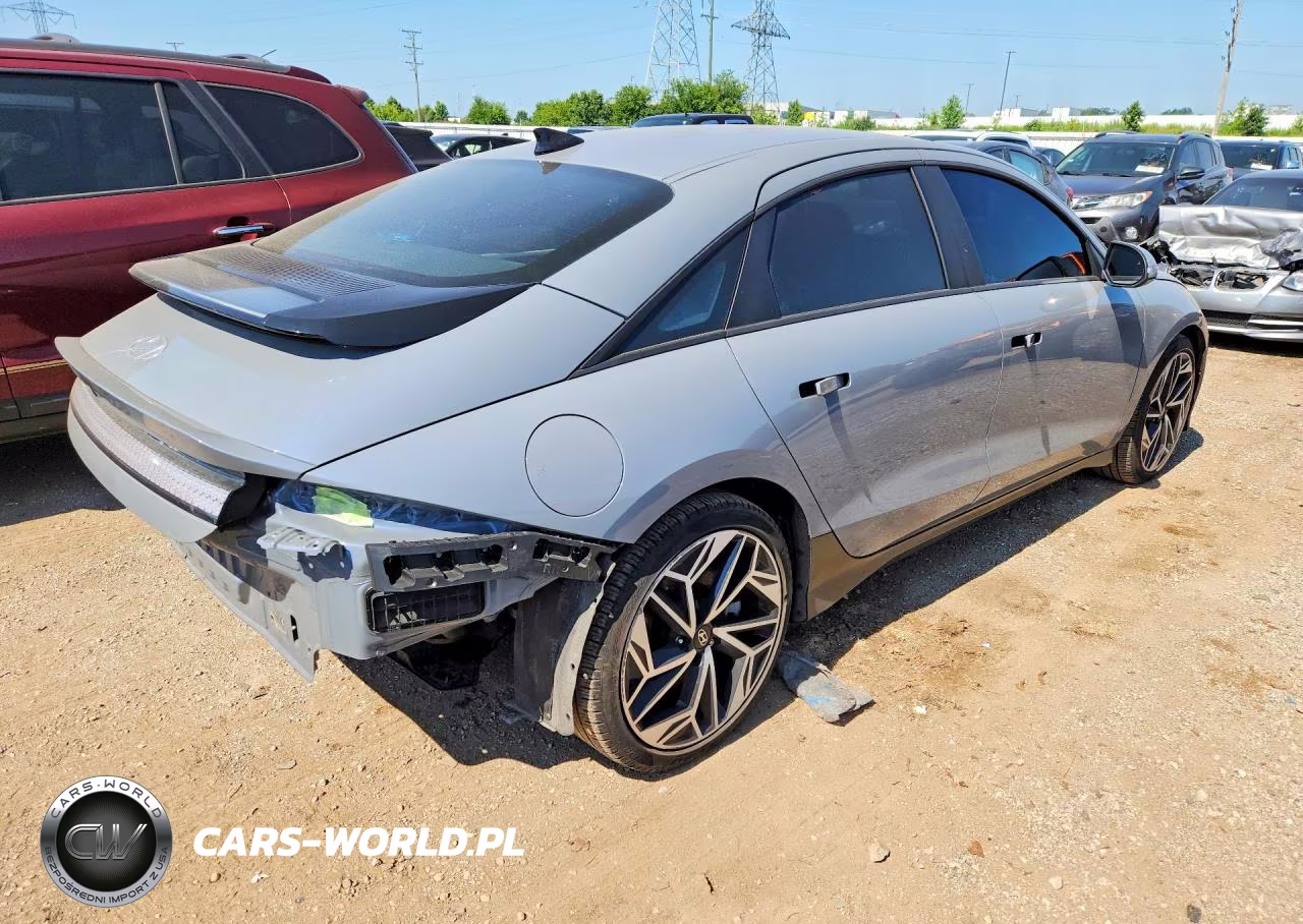2025 Hyundai Ioniq 6 Sel VIN:KMHM34AC2SA087157 - 3