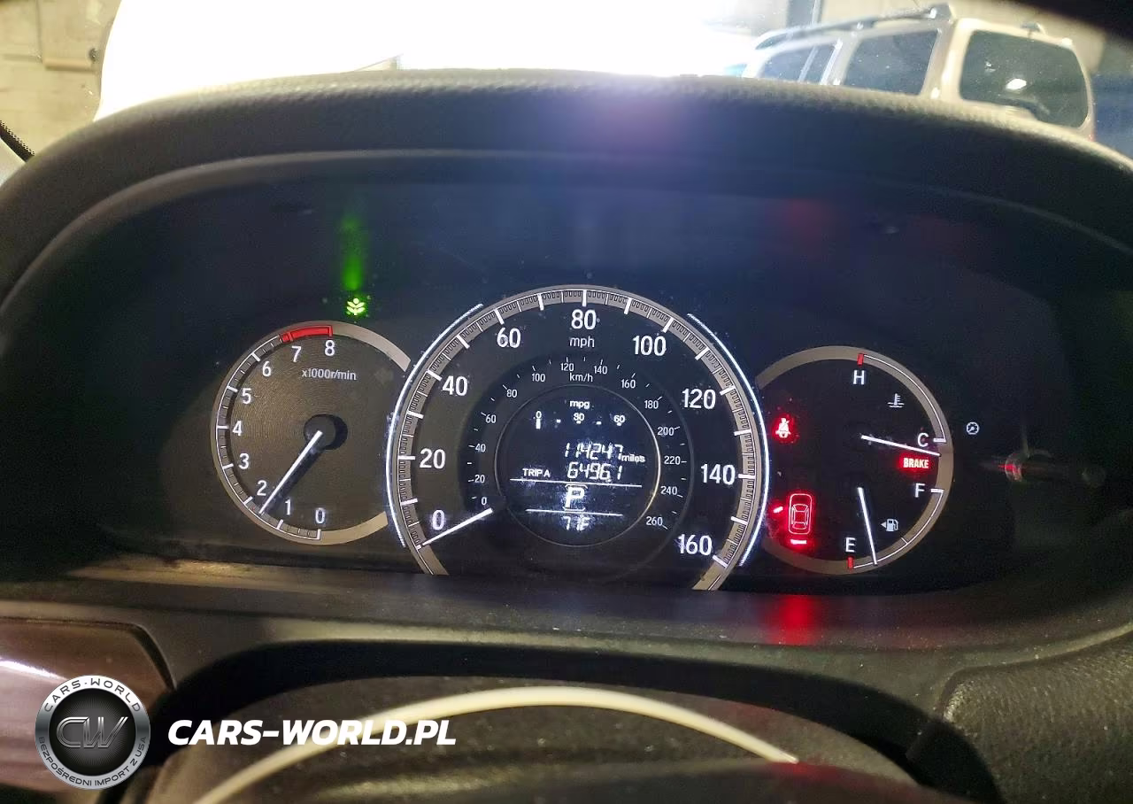 2017 Honda Accord Ex VIN:1HGCR2F7XHA296140 - 9