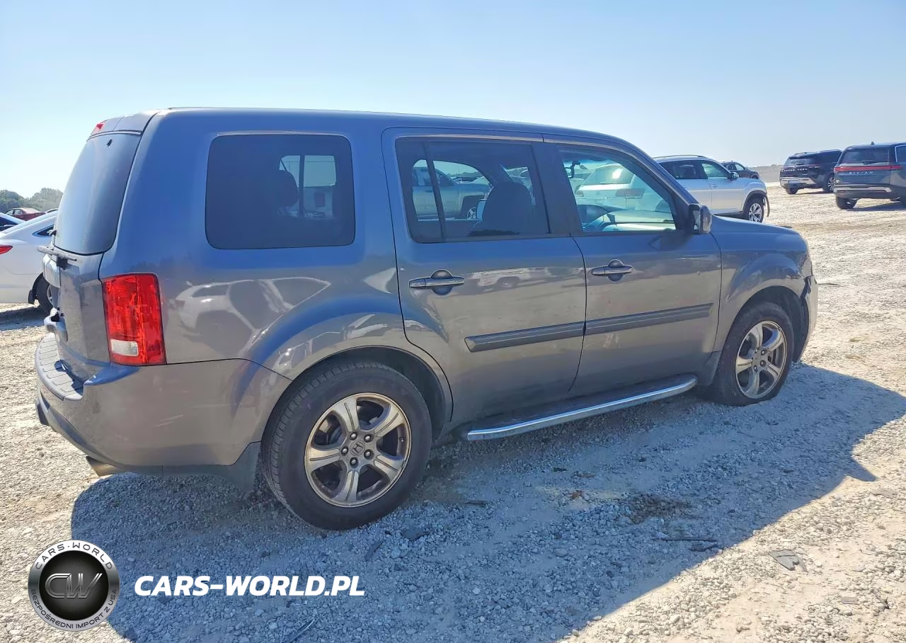 2014 Honda Pilot Exl VIN:5FNYF3H59EB017861 - 3