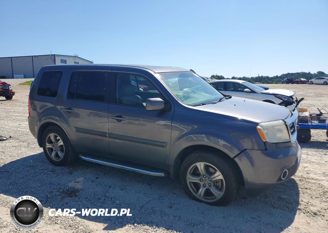 2014 Honda Pilot Exl VIN:5FNYF3H59EB017861 - 4