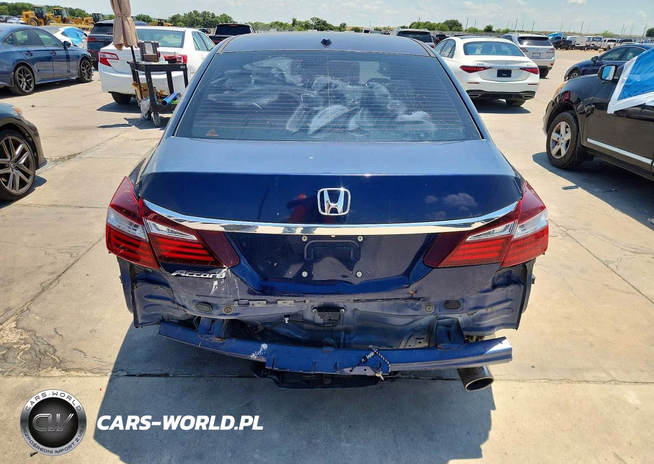 2017 Honda Accord Ex VIN:1HGCR2F72HA296634 - 6