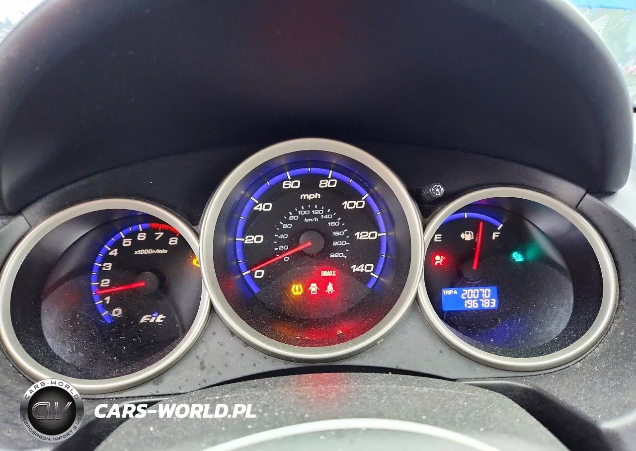 2008 Honda Fit Sport VIN:JHMGD37678S004799 - 9