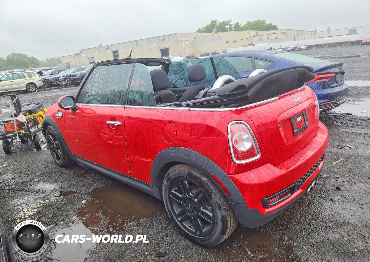2013 Mini Cooper S VIN:WMWZP3C56DT705172 - 2
