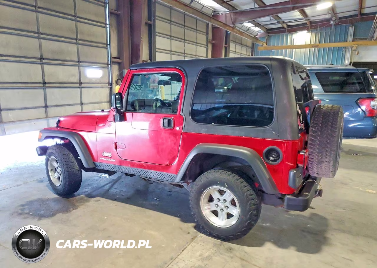2004 Jeep Wrangler - Tj Sport VIN:1J4FA49S44P743691 - 2