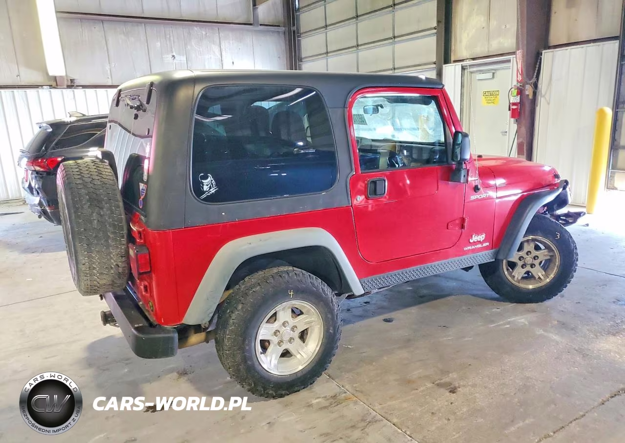 2004 Jeep Wrangler - Tj Sport VIN:1J4FA49S44P743691 - 3