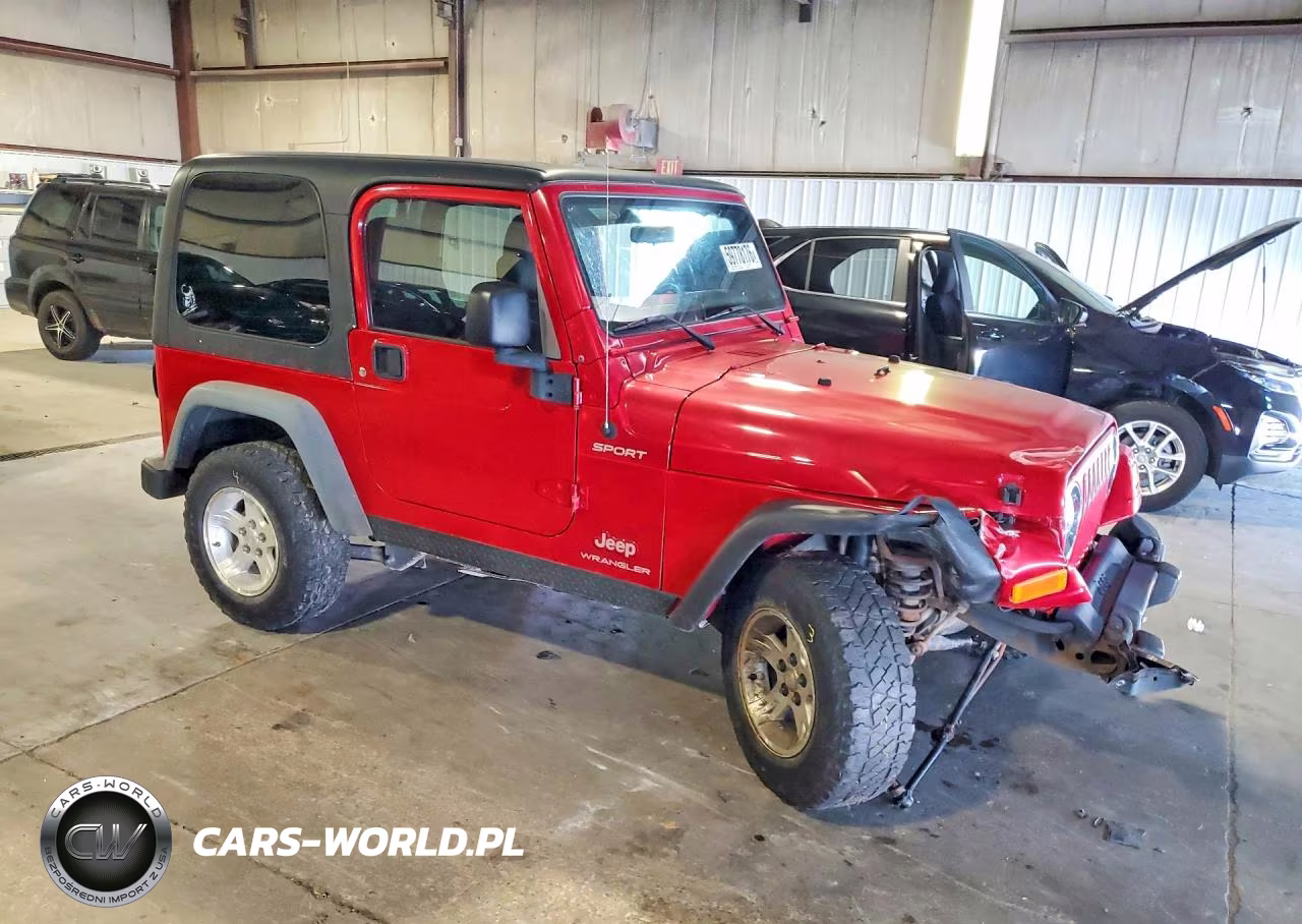 2004 Jeep Wrangler - Tj Sport VIN:1J4FA49S44P743691 - 4