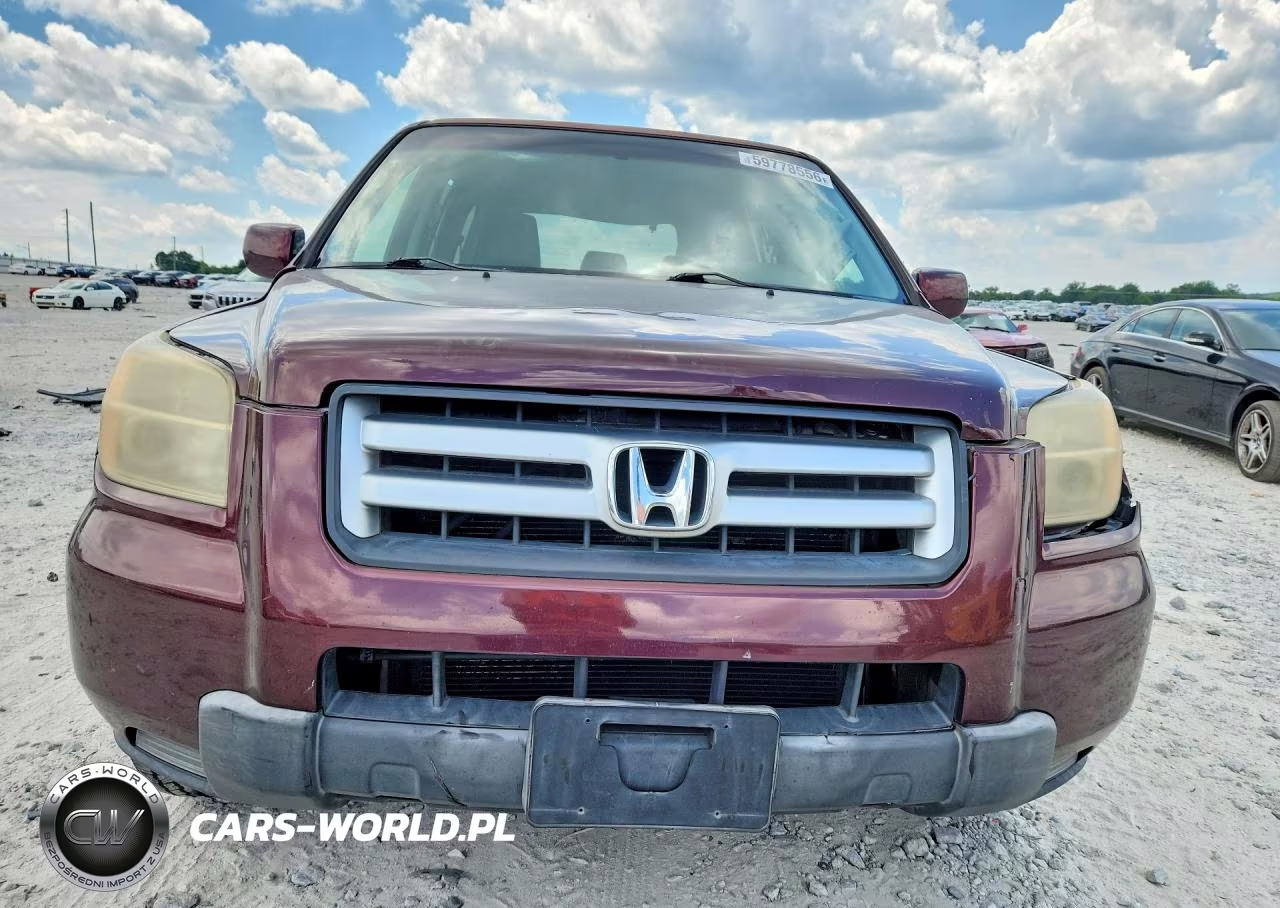 2008 Honda Pilot Vp VIN:5FNYF28258B022463 - 5