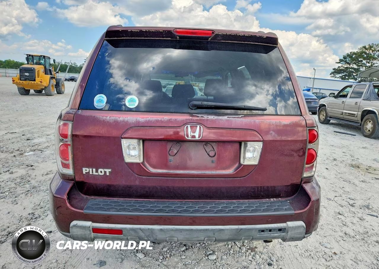 2008 Honda Pilot Vp VIN:5FNYF28258B022463 - 6