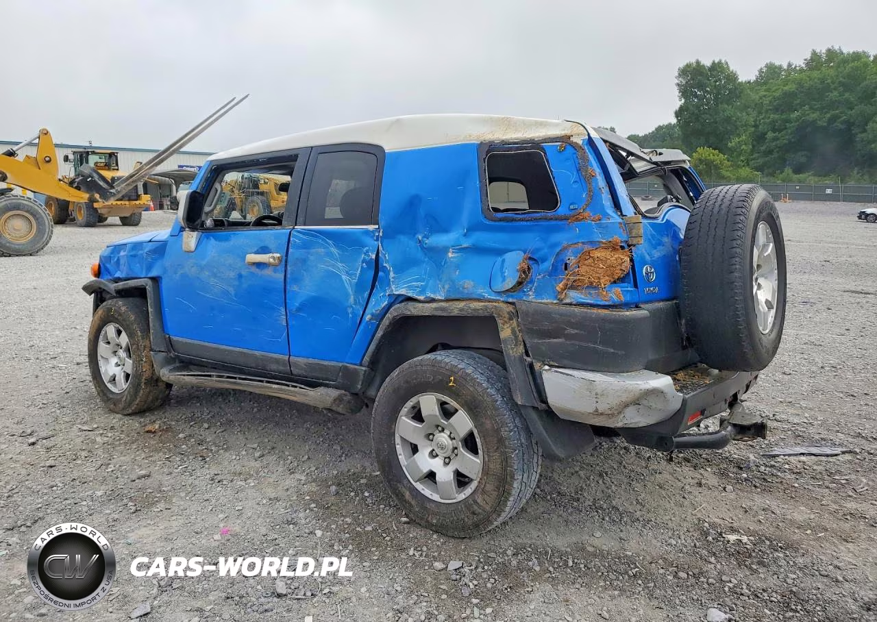 2007 Toyota Fj Cruiser Base VIN:JTEBU11F170016168 - 2