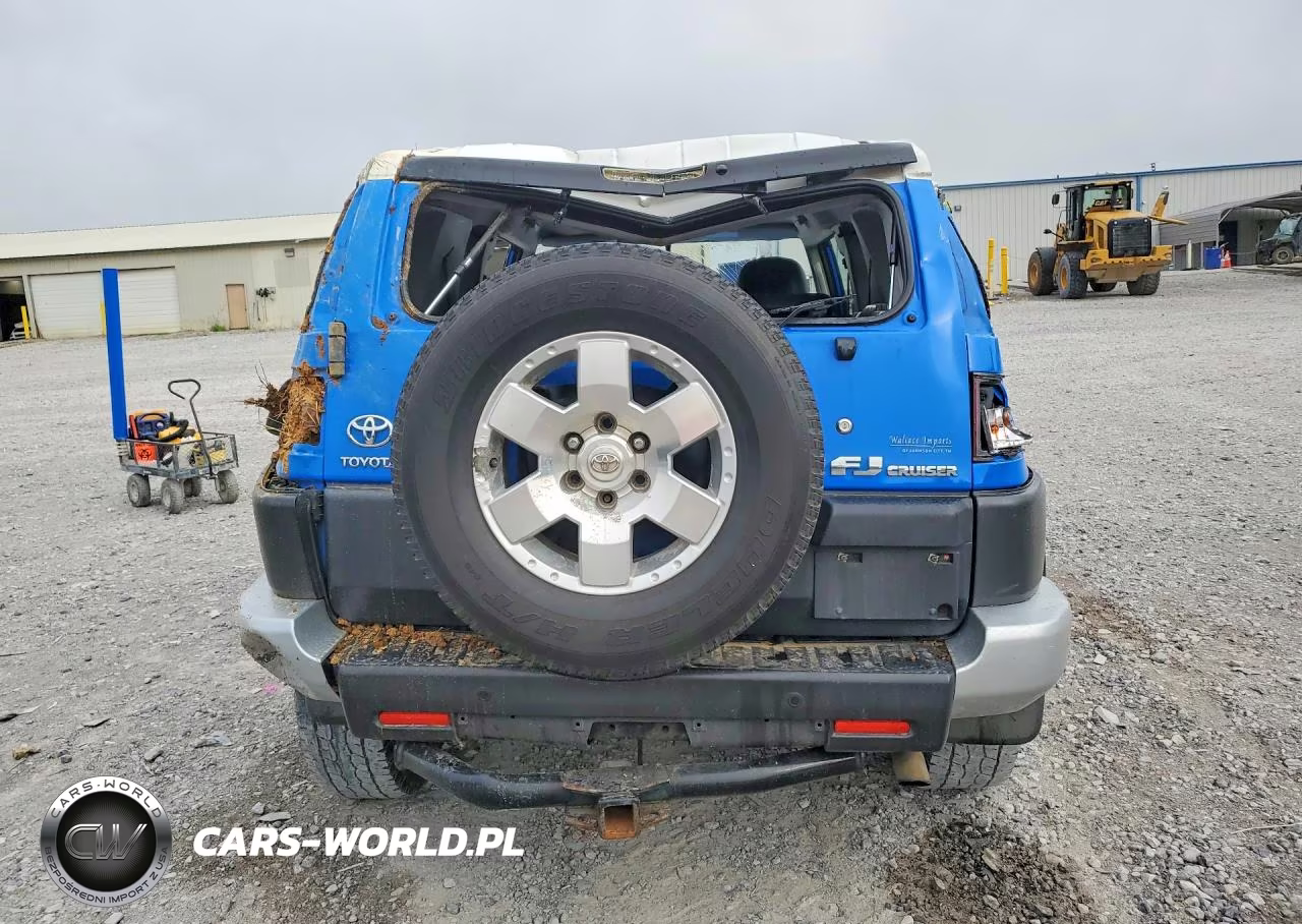 2007 Toyota Fj Cruiser Base VIN:JTEBU11F170016168 - 6