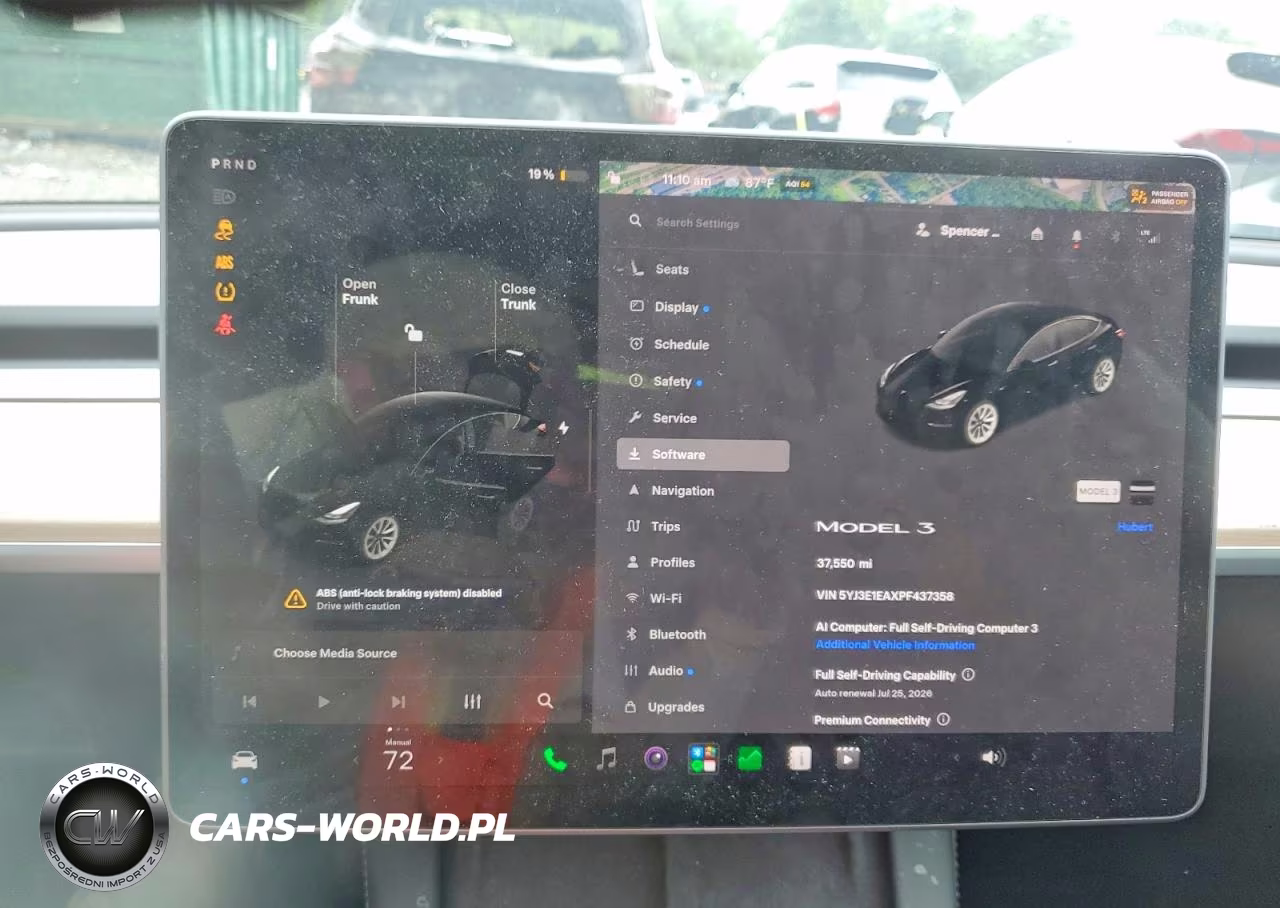 2023 Tesla Model 3 VIN:5YJ3E1EAXPF437358 - 9