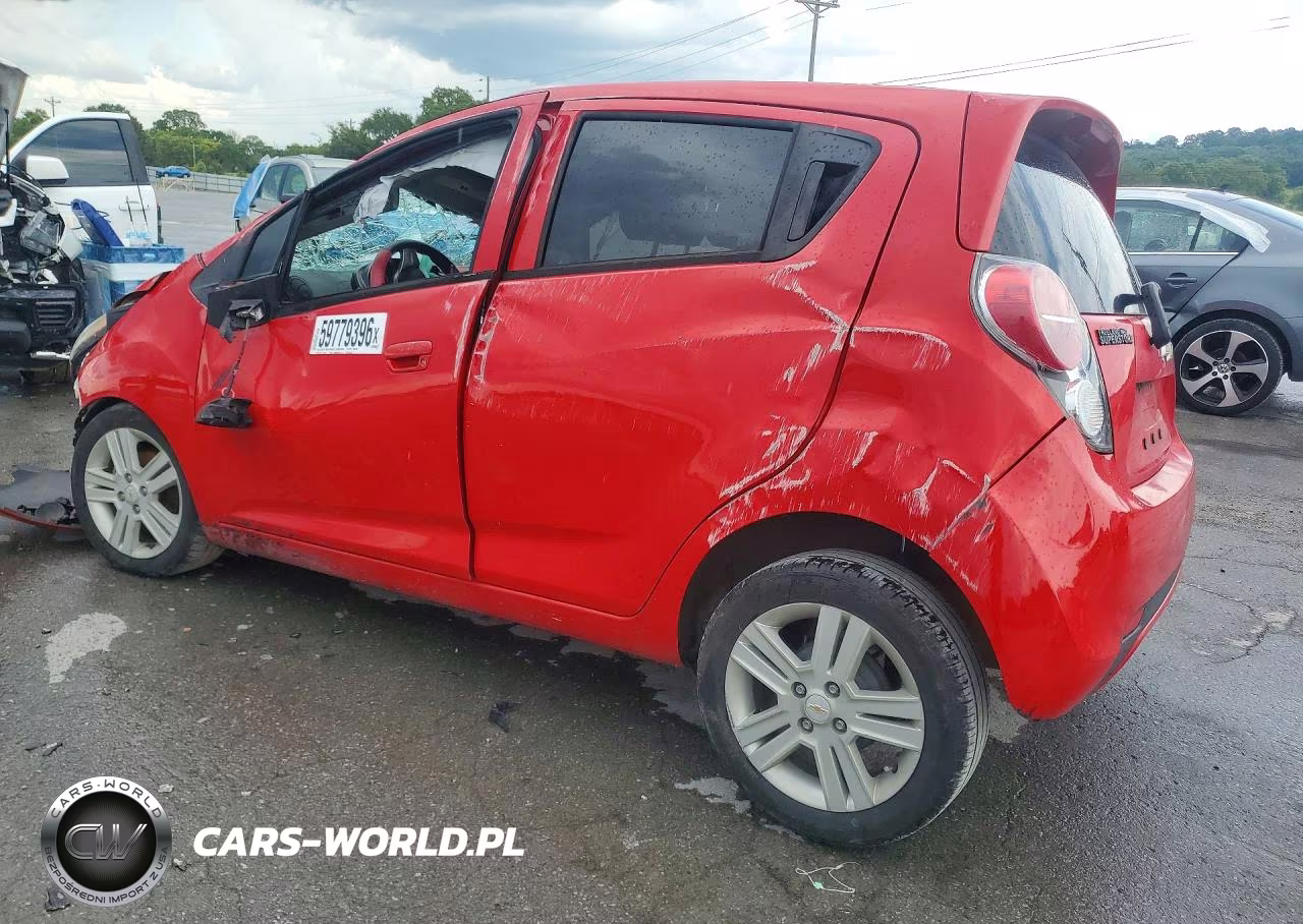 2014 Chevrolet Spark Ls VIN:KL8CB6S99EC591448 - 2