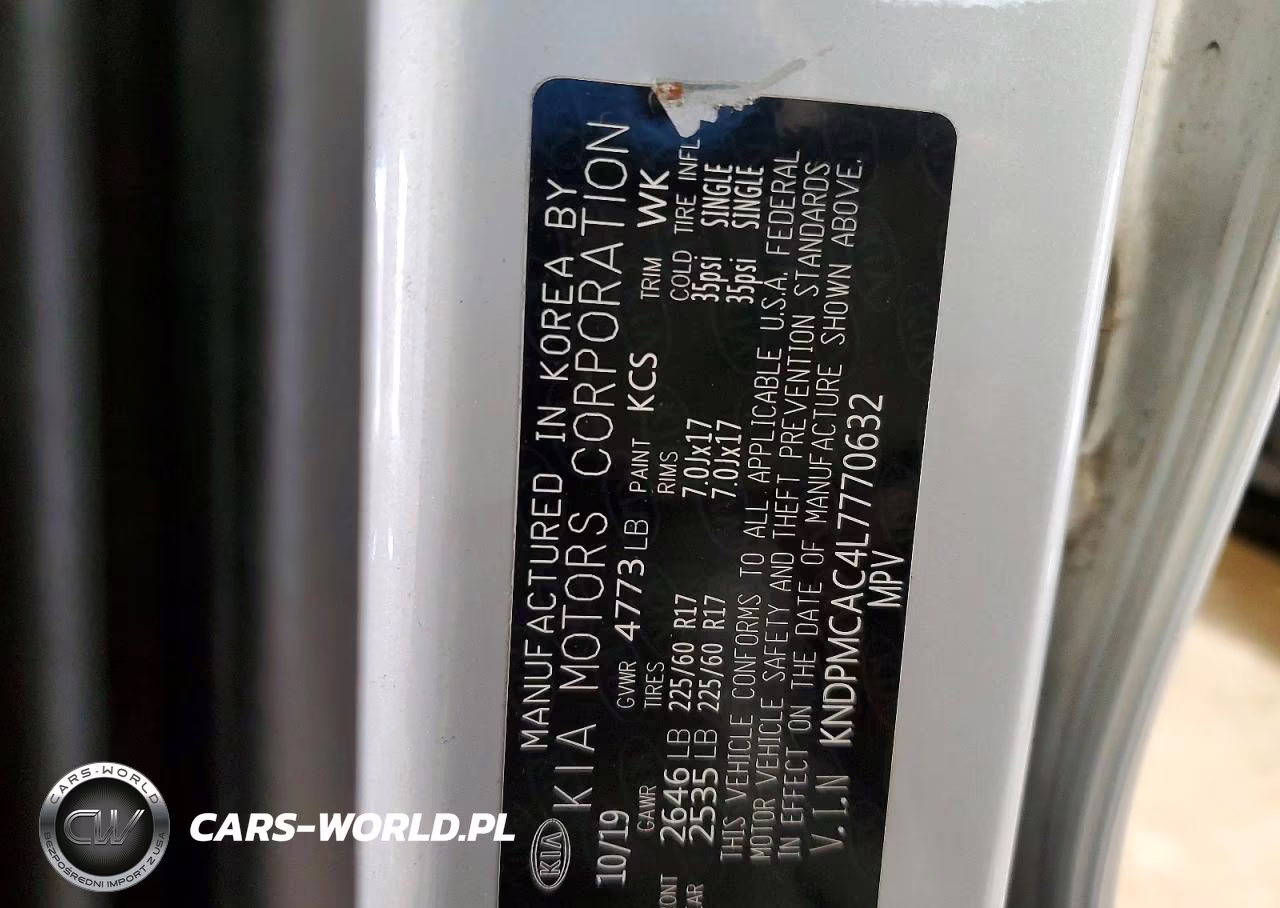 2020 Kia Sportage Lx VIN:KNDPMCAC4L7770632 - 13