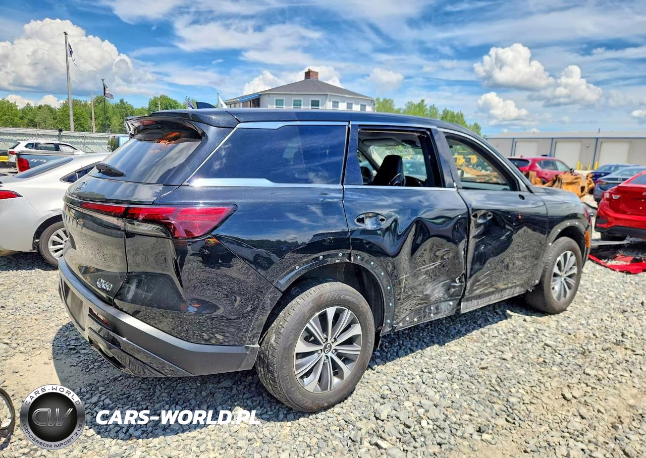 2025 Infiniti Qx60 Pure VIN:5N1AL1ES6SC343582 - 3