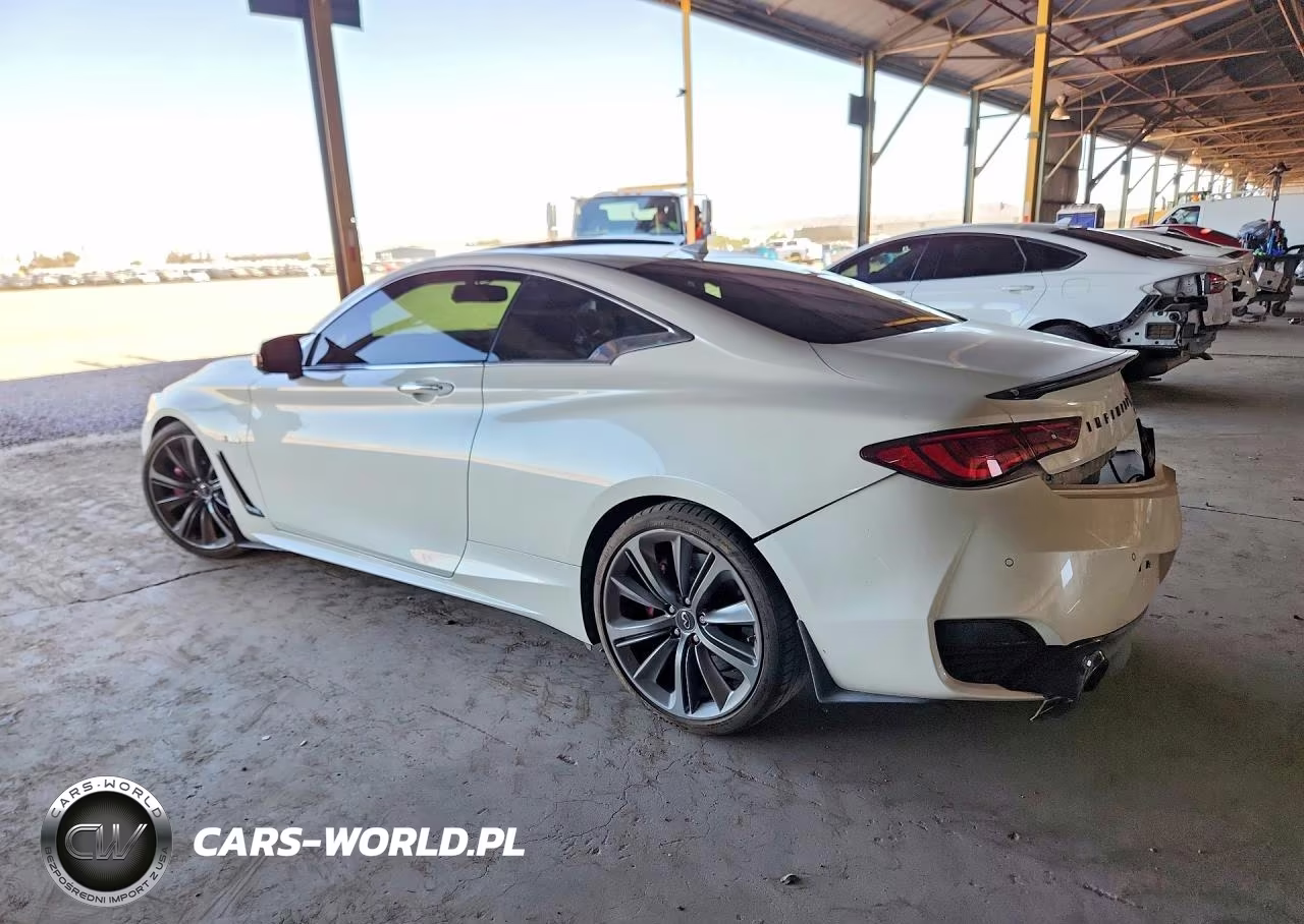 2019 Infiniti Q60 Red Sport 400 VIN:JN1FV7EK4KM360191 - 2