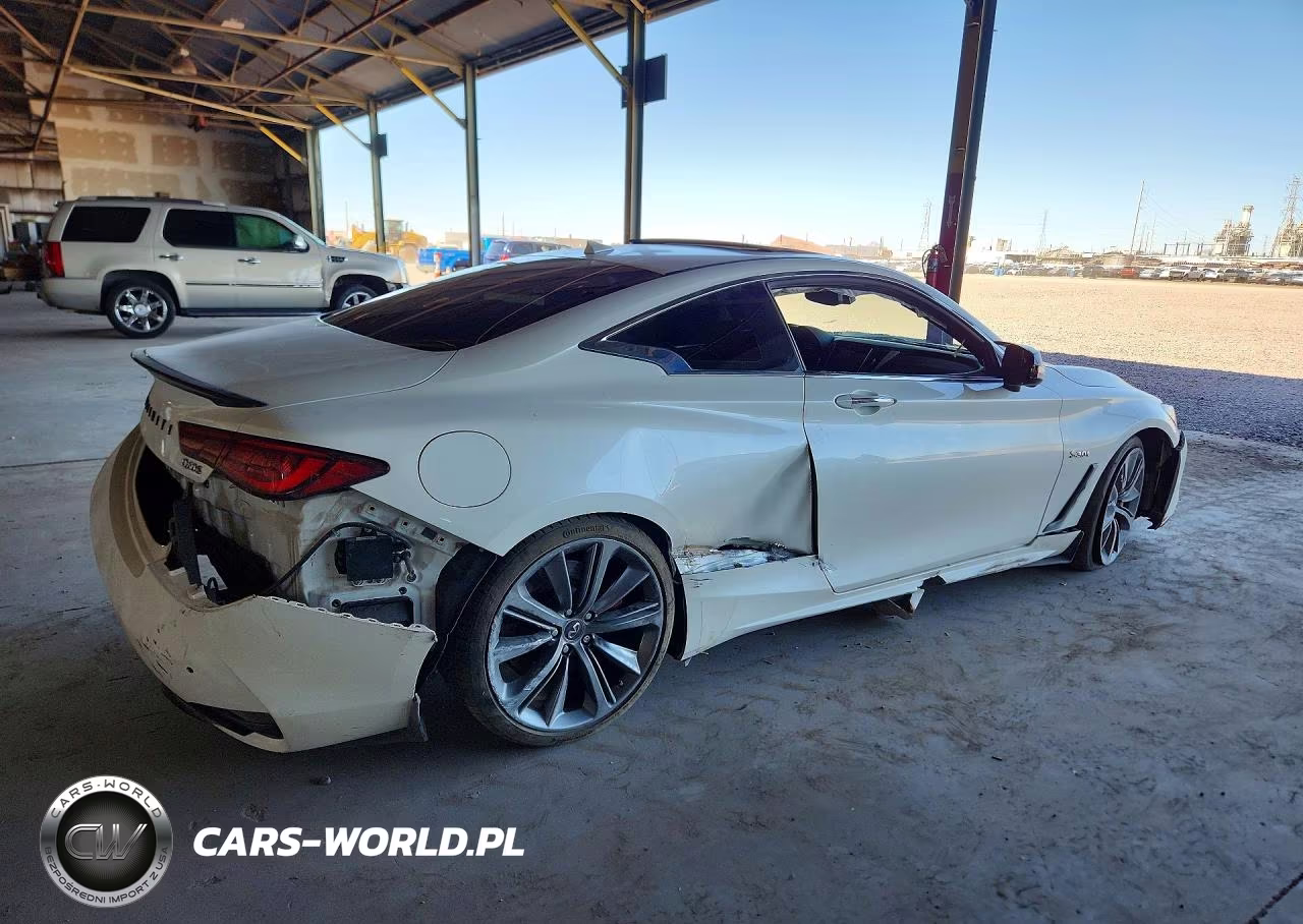 2019 Infiniti Q60 Red Sport 400 VIN:JN1FV7EK4KM360191 - 3