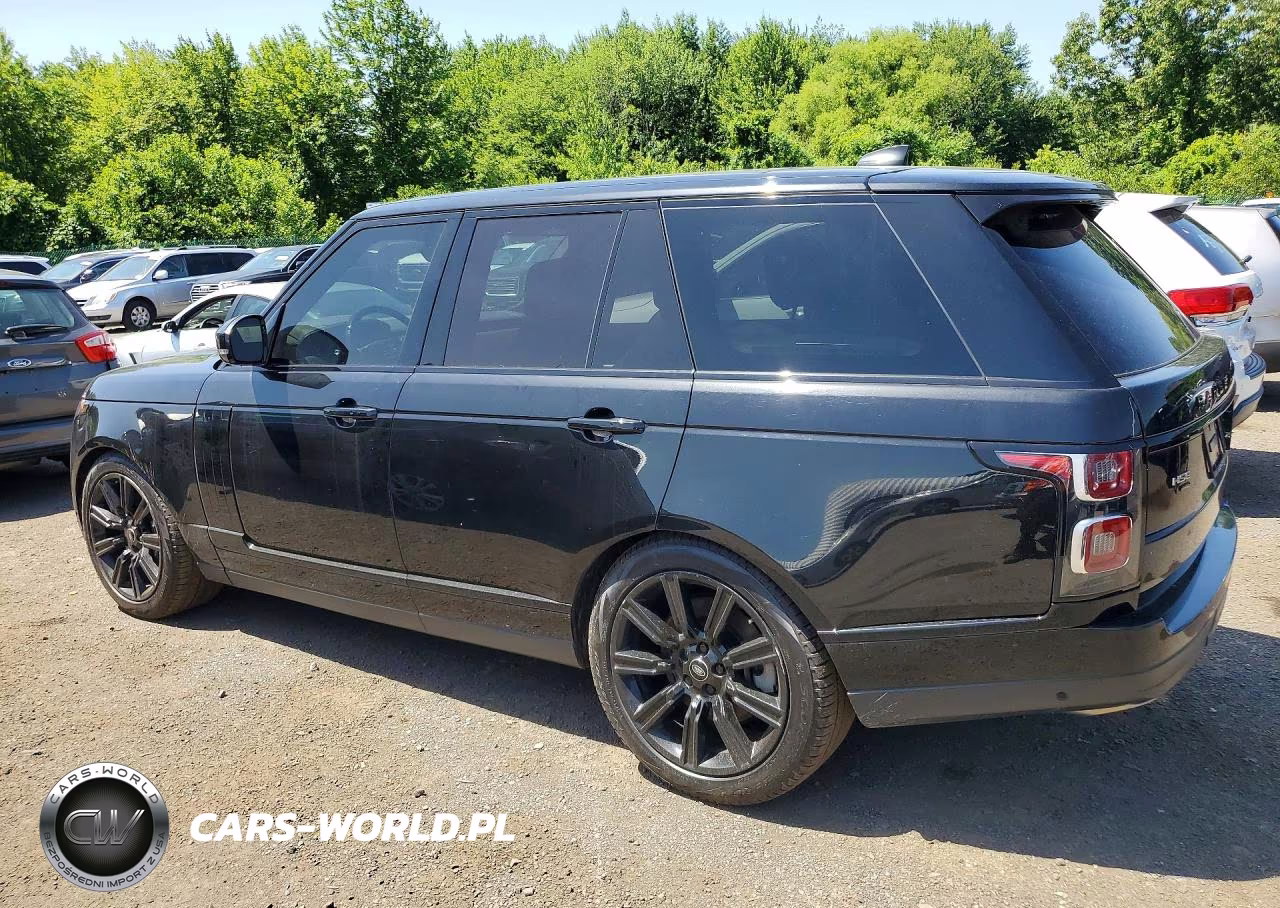 2021 Land Rover Range Rover Hse Westminster Edition VIN:SALGS2RU7MA422625 - 2