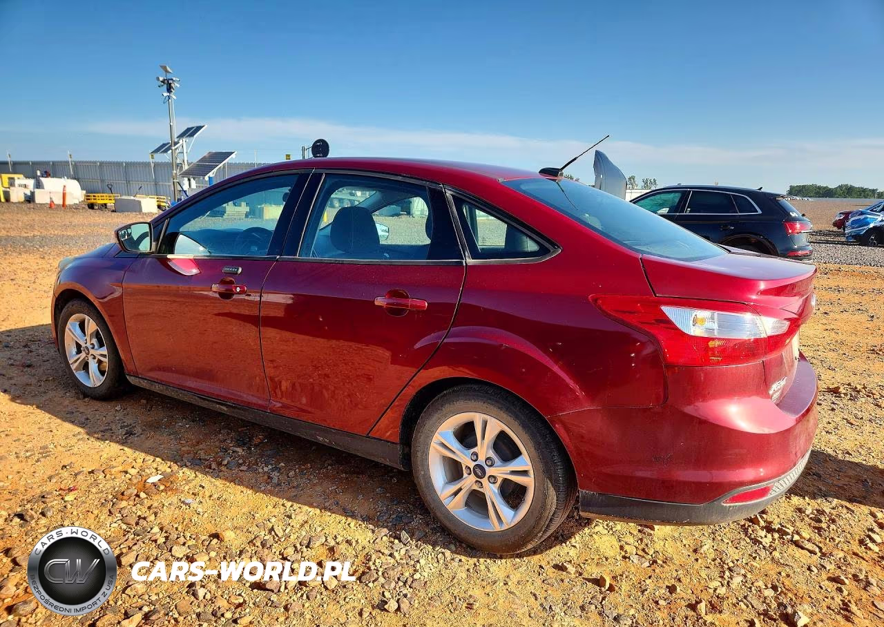 2014 Ford Focus Se VIN:1FADP3F21EL103642 - 2