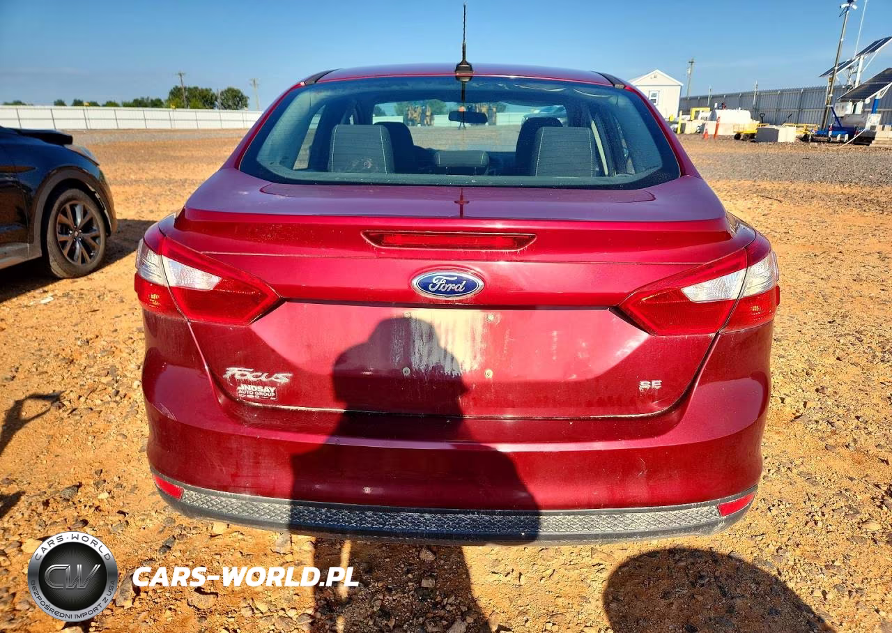 2014 Ford Focus Se VIN:1FADP3F21EL103642 - 6