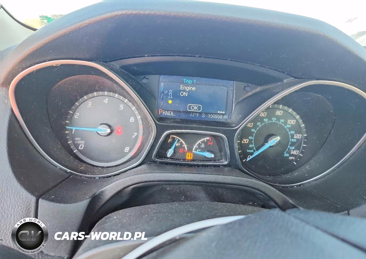 2014 Ford Focus Se VIN:1FADP3F21EL103642 - 9