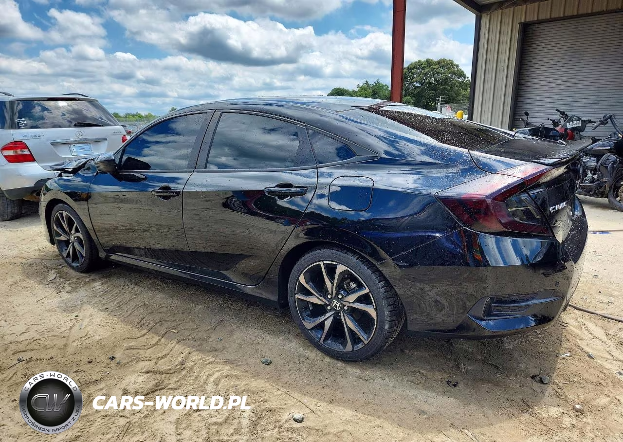 2019 Honda Civic Sport VIN:2HGFC2F83KH500597 - 2