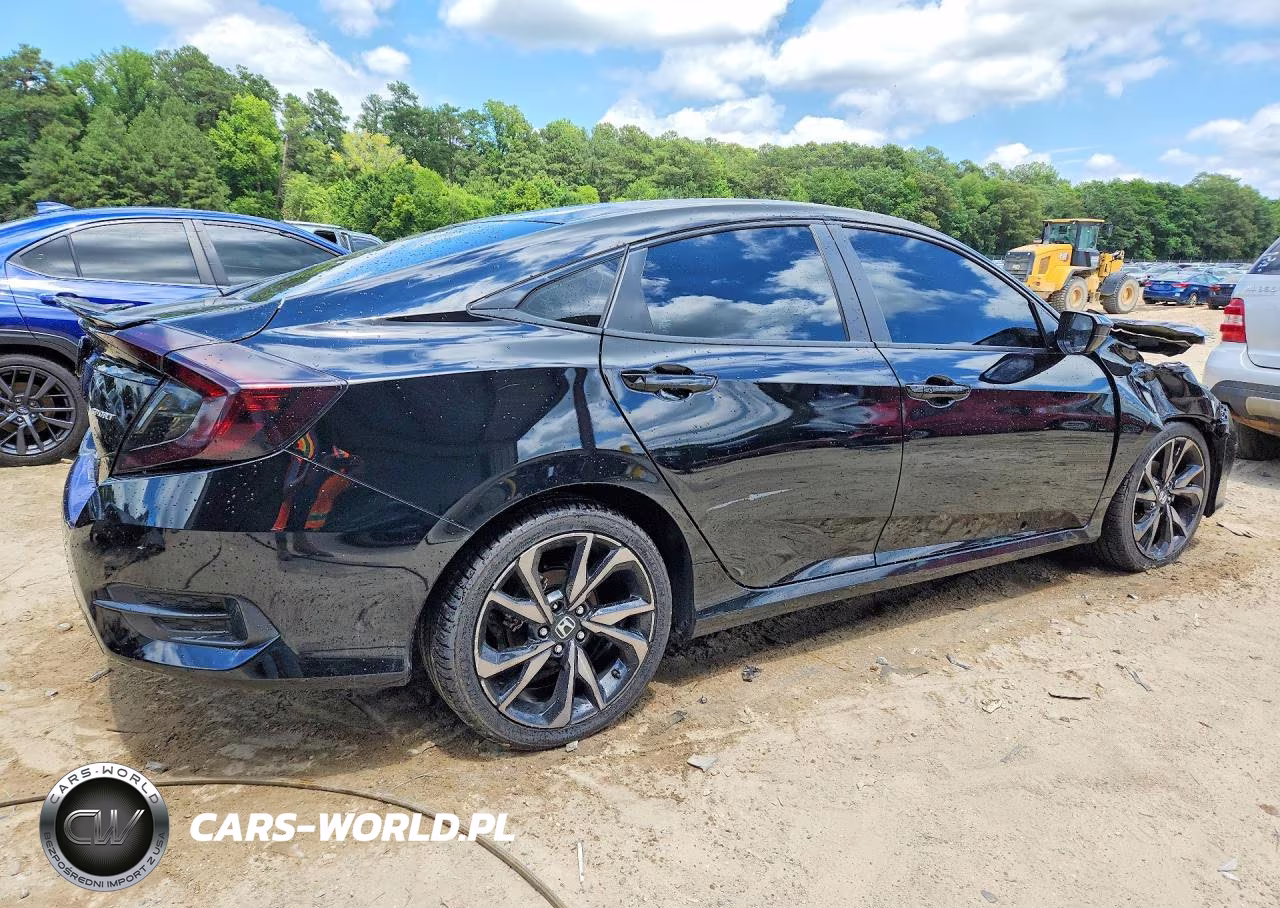 2019 Honda Civic Sport VIN:2HGFC2F83KH500597 - 3