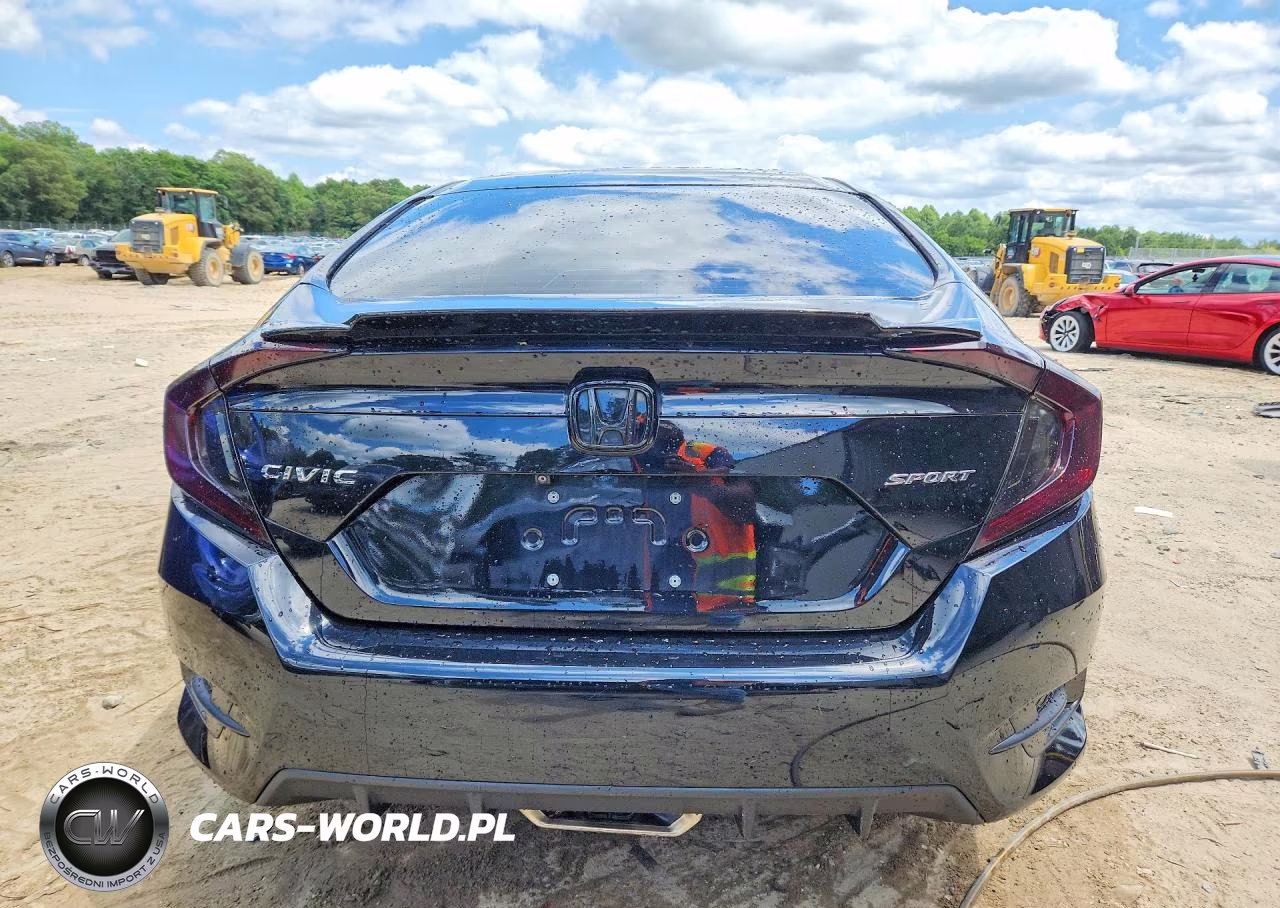 2019 Honda Civic Sport VIN:2HGFC2F83KH500597 - 6