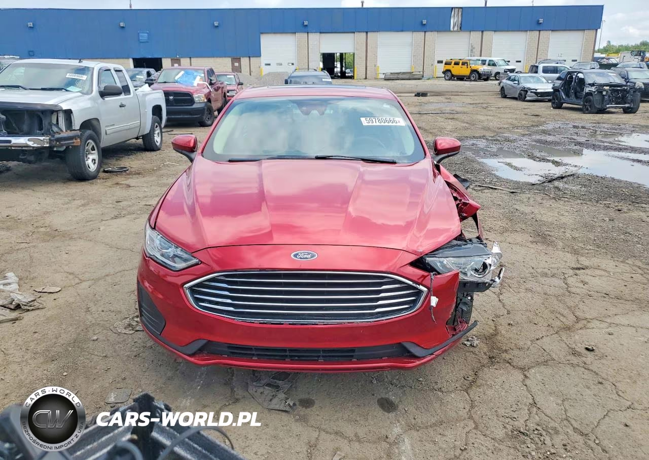 2020 Ford Fusion Se VIN:3FA6P0HD5LR235212 - 5