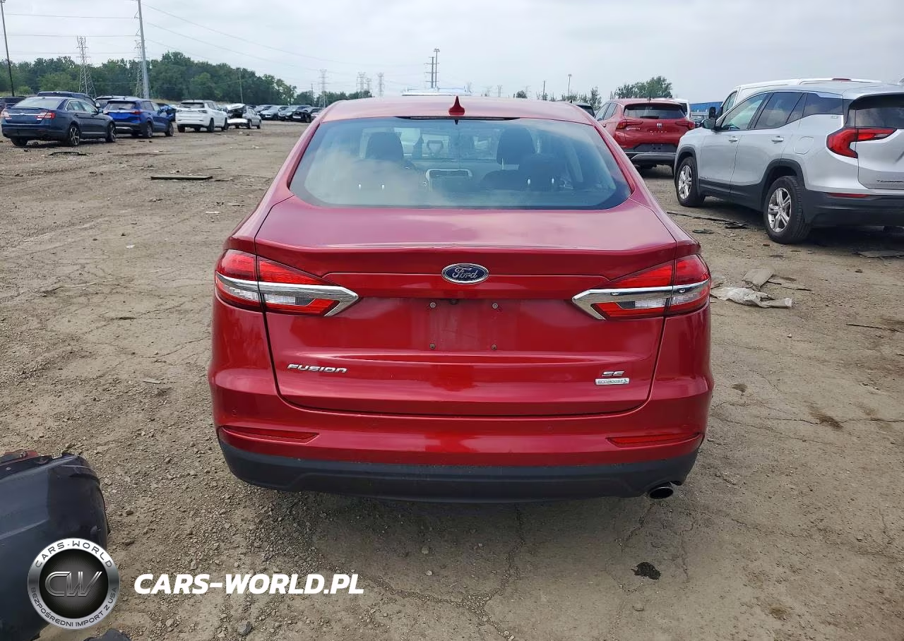 2020 Ford Fusion Se VIN:3FA6P0HD5LR235212 - 6