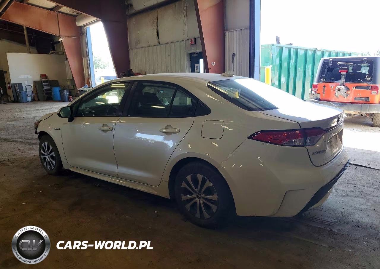 2021 Toyota Corolla Le VIN:JTDEAMDEXMJ019400 - 2