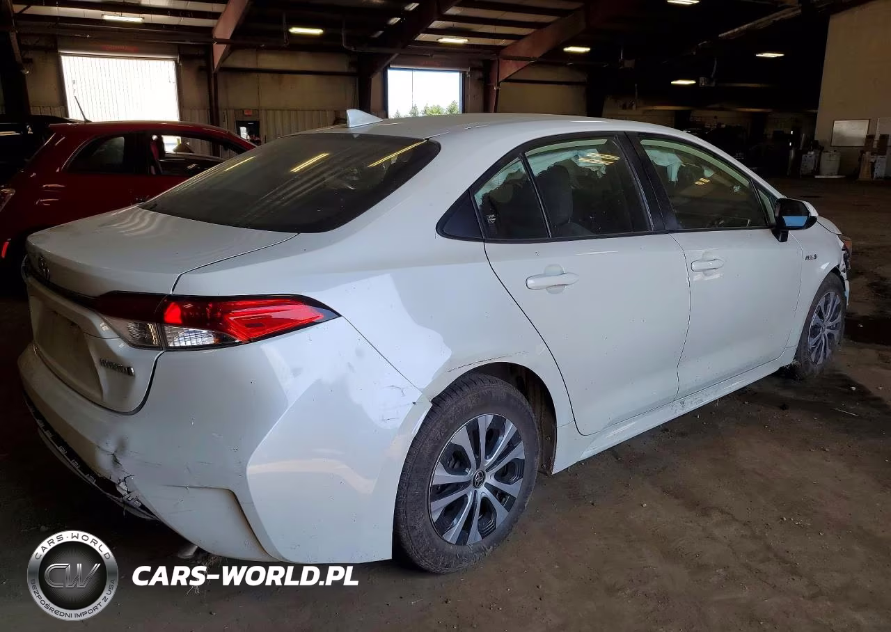 2021 Toyota Corolla Le VIN:JTDEAMDEXMJ019400 - 3